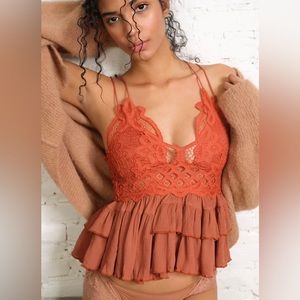 NWT Free People Adella Cami Winding Roads